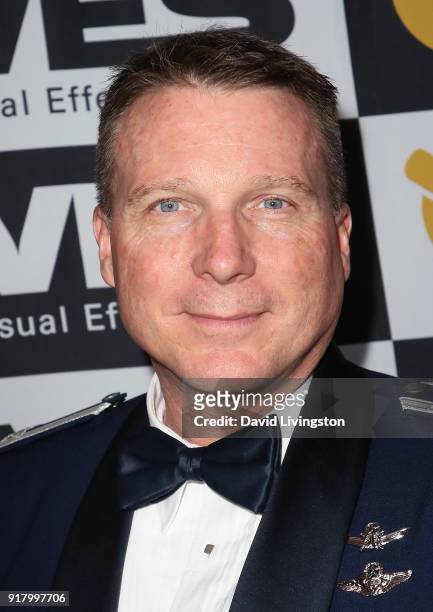 Astronaut Terry W. Virts attends the 16th Annual VES Awards at The Beverly Hilton Hotel on February 13, 2018 in Beverly Hills, California.