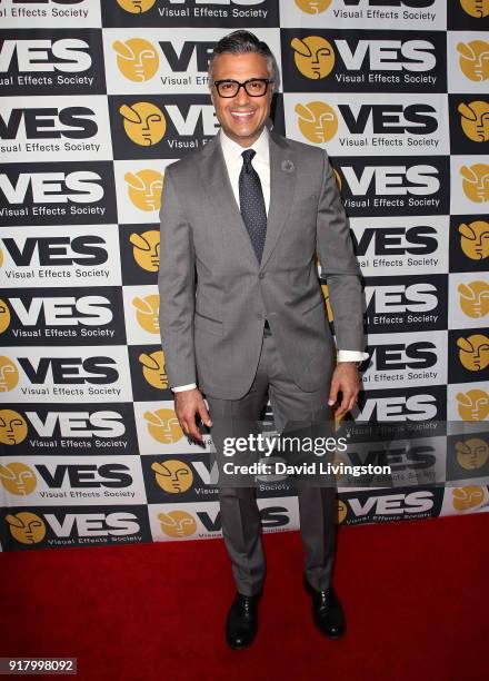 Actor Jaime Camil attends the 16th Annual VES Awards at The Beverly Hilton Hotel on February 13, 2018 in Beverly Hills, California.