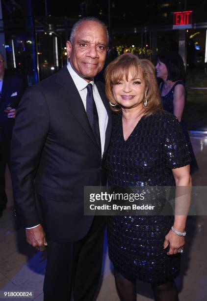 Kenneth I. Chenault and Kathryn Chenault attends the Winter Gala at Lincoln Center at Alice Tully Hall on February 13, 2018 in New York City.
