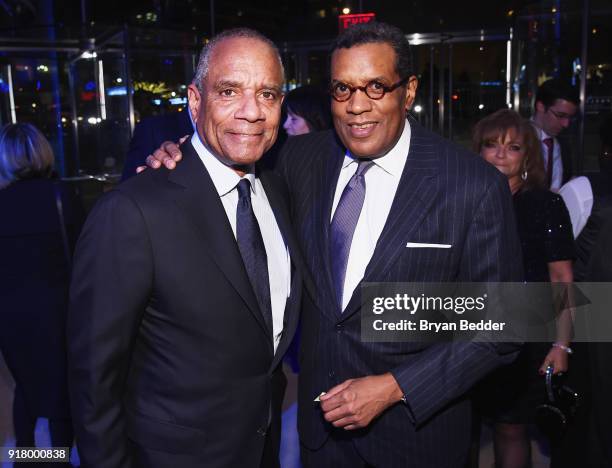 Kenneth I. Chenault and Fred Terrell attend the Winter Gala at Lincoln Center at Alice Tully Hall on February 13, 2018 in New York City.