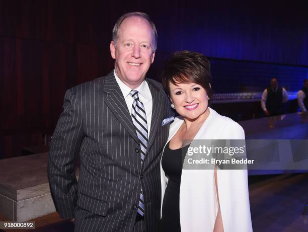 Jim Bush and Nancy Bush attend the Winter Gala at Lincoln Center at Alice Tully Hall on February 13, 2018 in New York City.