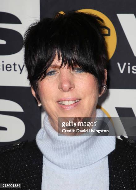 Songwriter Diane Warren attends the 16th Annual VES Awards at The Beverly Hilton Hotel on February 13, 2018 in Beverly Hills, California.