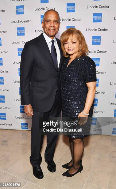 Kenneth I. Chenault and Kathryn Chenault attend the Winter Gala at Lincoln Center at Alice Tully Hall on February 13, 2018 in New York City.