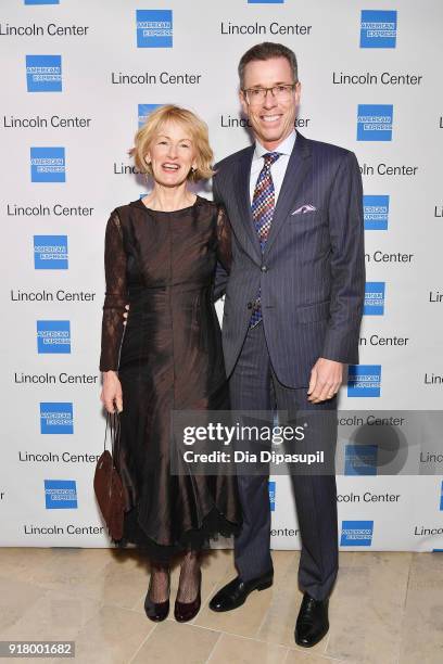 Susan Campbell and Jeffrey Campbell attend the Winter Gala at Lincoln Center at Alice Tully Hall on February 13, 2018 in New York City.