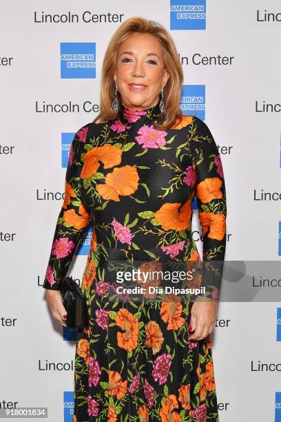 Denise Rich attends the Winter Gala at Lincoln Center at Alice Tully Hall on February 13, 2018 in New York City.