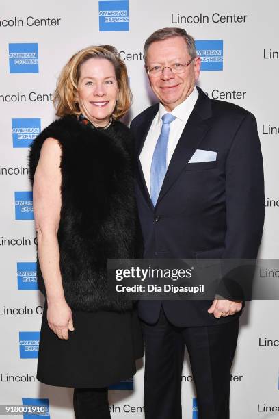 Terry Ruddy and Jim Ruddy attends the Winter Gala at Lincoln Center at Alice Tully Hall on February 13, 2018 in New York City.