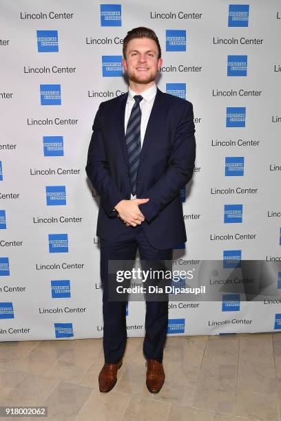 Roman Hauser attends the Winter Gala at Lincoln Center at Alice Tully Hall on February 13, 2018 in New York City.