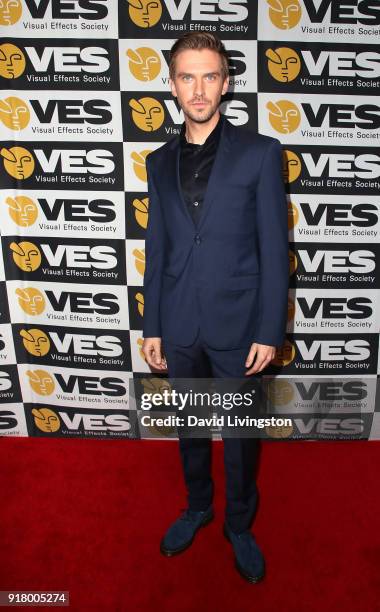 Actor Dan Stevens attends the 16th Annual VES Awards at The Beverly Hilton Hotel on February 13, 2018 in Beverly Hills, California.