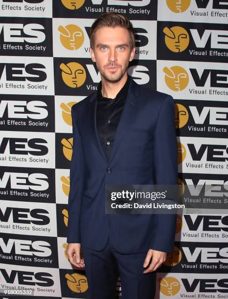 Actor Dan Stevens attends the 16th Annual VES Awards at The Beverly Hilton Hotel on February 13, 2018 in Beverly Hills, California.