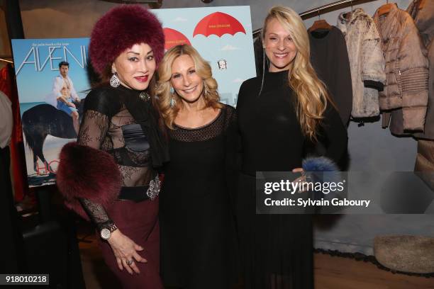 Lucia Hwong Gordon, Randi Schatz and Consuelo Vanderbilt Costin attend AVENUE Celebrate its two Newest Contributing Editors, Nina Griscom and Anthony...