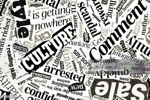 tabloid newspaper clippings - tabloids stock pictures, royalty-free photos & images