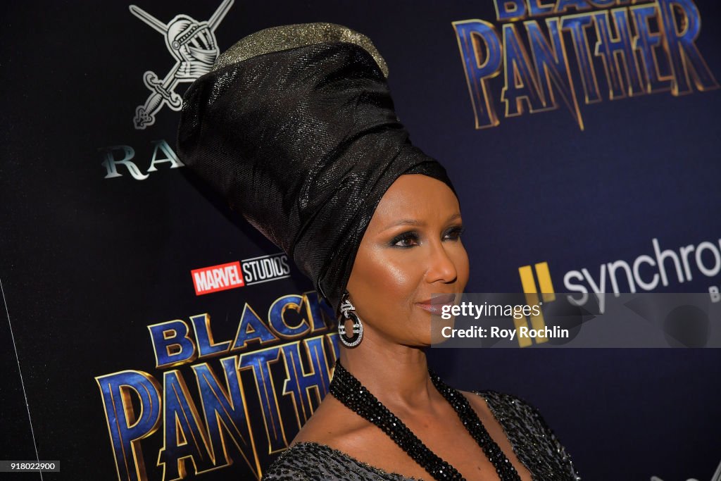 The Cinema Society Hosts A Screening Of Marvel Studios' "Black Panther"