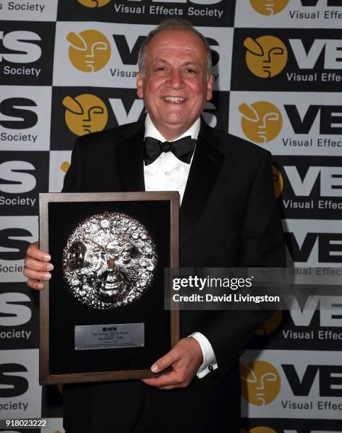 Visual effects artist Joe Letteri attends the press room at the 16th Annual VES Awards at The Beverly Hilton Hotel on February 13, 2018 in Beverly...