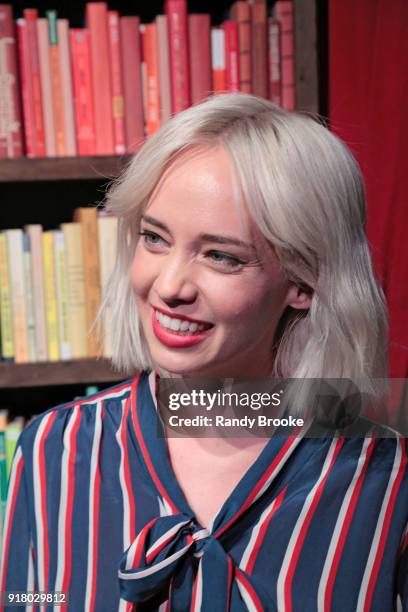 Margot of The Dolls attends at the Alice + Olivia By Stacey Bendet - Presentation - February 2018 - New York Fashion Week: The Shows at Industria...