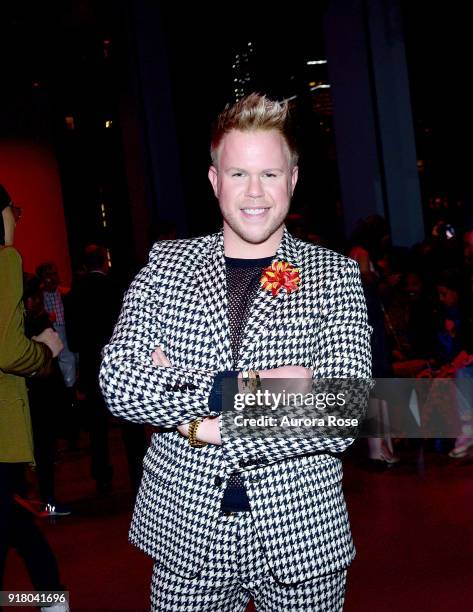 Andrew Werner attends The Blonds Runway Show during New York Fashion Week at Spring Studios on February 13, 2018 in New York City.