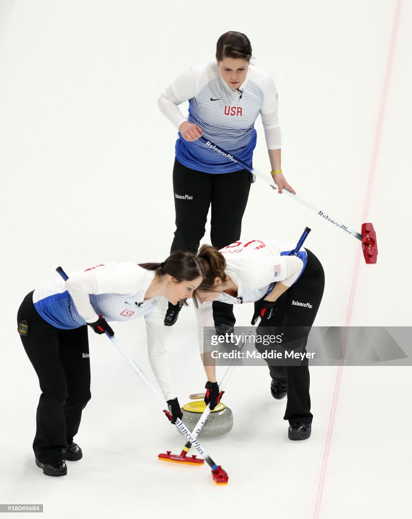 Curling - Winter Olympics Day 5