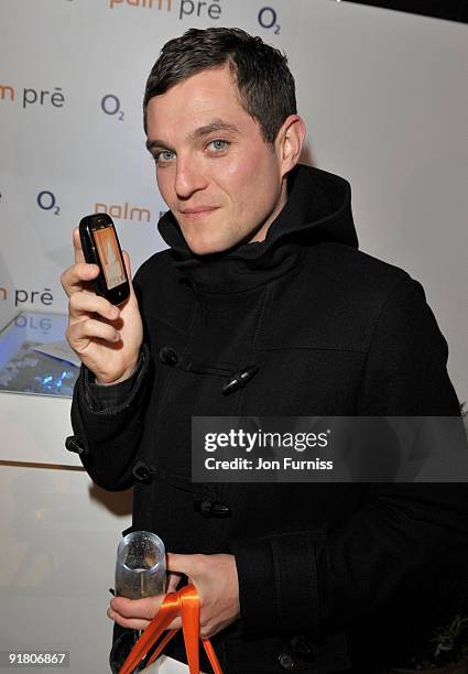 Matthew Horne attends the launch of the O2 Palm Pre on October 12, 2009 in London, England.