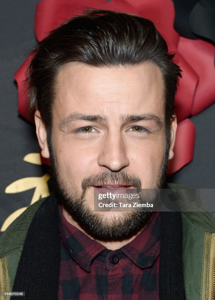 Tyler Hines attends the Lifetime hosts Anti-Valentine's Bash for... News Photo - Getty Images