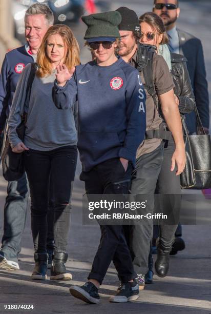 Redmond 'Red' Gerard is seen at 'Jimmy Kimmel Live' on February 13, 2018 in Los Angeles, California.