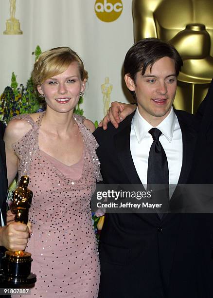 The 74th Annual Academy Awards - Press Room, Photo d'actualité