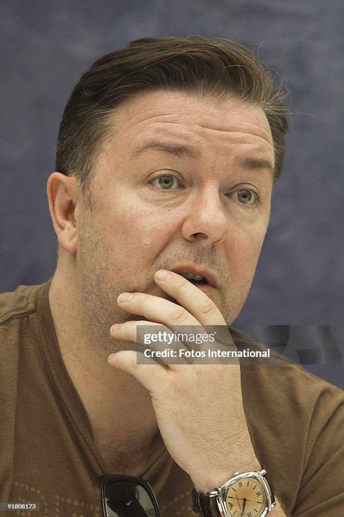 Ricky Gervais at the Smithsonian Museum in Washington, DC on May 15