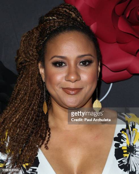 Actress Traci Thoms attends the Anti-Valentine's bash for premieres of "UnREAL" And "Mary Kills People" at Eveleigh on February 13, 2018 in West...