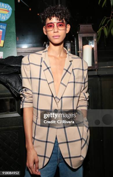 Dilone attends the Monse launch party during New York Fashion Week on February 13, 2018 in New York City.