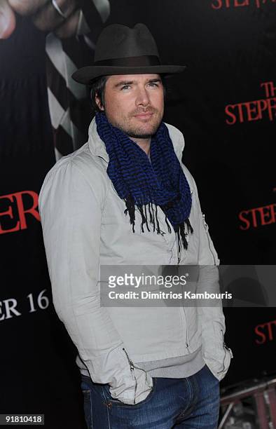 Actor Matthew Settle attends at the premiere of "The Stepfather" at the SVA Theater on October 12, 2009 in New York City.