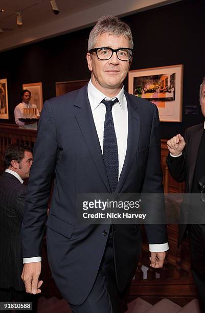 Jay Jopling attends reception hosted by Graff held in aid of F.A.C.E.T. At Christie's King Street on October 12, 2009 in London, England.