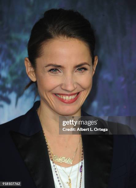 Actress Tuva Novotny arrives for the Premiere Of Paramount Pictures' "Annihilation" held at Regency Village Theatre on February 13, 2018 in Westwood,...