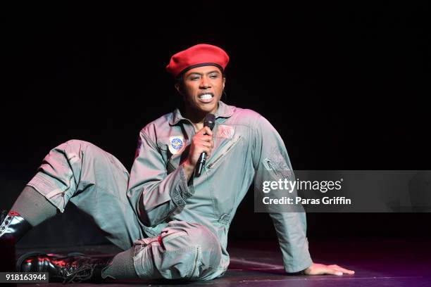 Recording artist Prince Charlez performs in concert at Fox Theater on February 13, 2018 in Atlanta, Georgia.