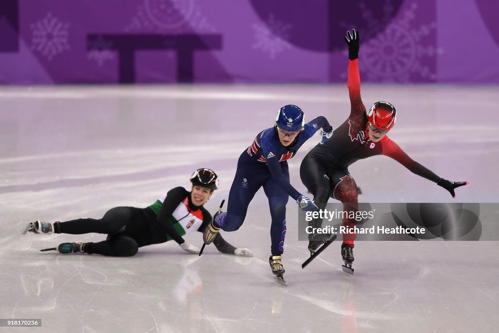 Short Track Speed Skating - Winter Olympics Day 4