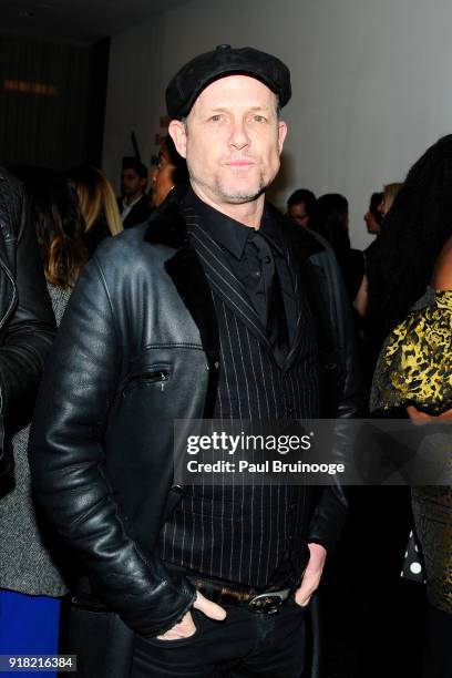 Dean Winters attends The Cinema Society with Ravage Wines & Synchrony host a screening of Marvel Studios' "Black Panther" at The Museum of Modern Art...