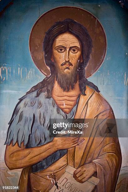 st. johannes der täufer - heiliger stock-fotos und bilder