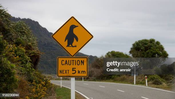 Penguin Sign Penguin Sign Photos and Premium High Res Pictures - Getty Images