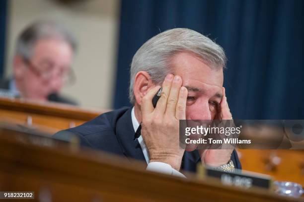 Rep. David Schweikert, R-Ariz., attends a Ways and Means Committee hearing on the FY2019 budget for the Health and Human Services Department...