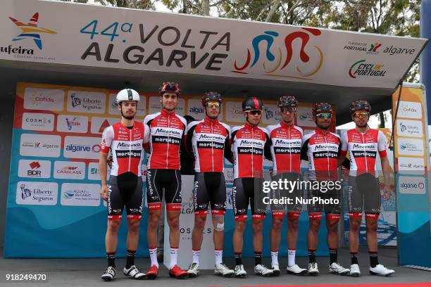 Miranda-Mortagua before the 1st stage of the cycling Tour of Algarve between Albufeira and Lagos, on February 14, 2018.