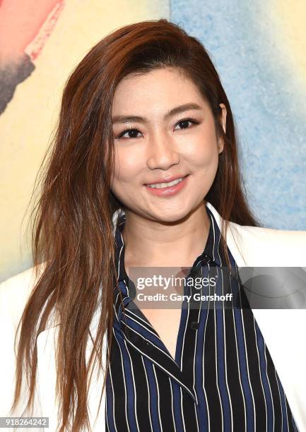 Selina Jen attends the Michael Kors fashion show during New York Fashion Week at Vivian Beaumont Theatre on February 14, 2018 in New York City.
