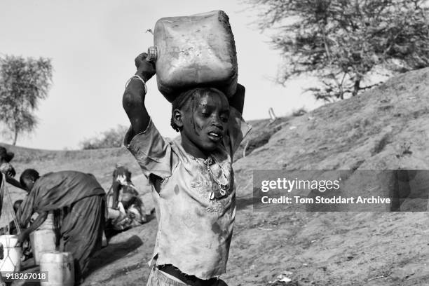 Jamam refugee camp in Upper Nile State, South Sudan houses 36,500 vulnerable people who have fled across the border from their homes in Blue Nile...