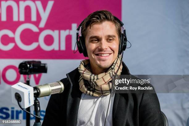 Antoni Porowski visits SiriusXM to talk about the "Queer Eye for the Straight Guy" reboot at SiriusXM Studios on February 14, 2018 in New York City.