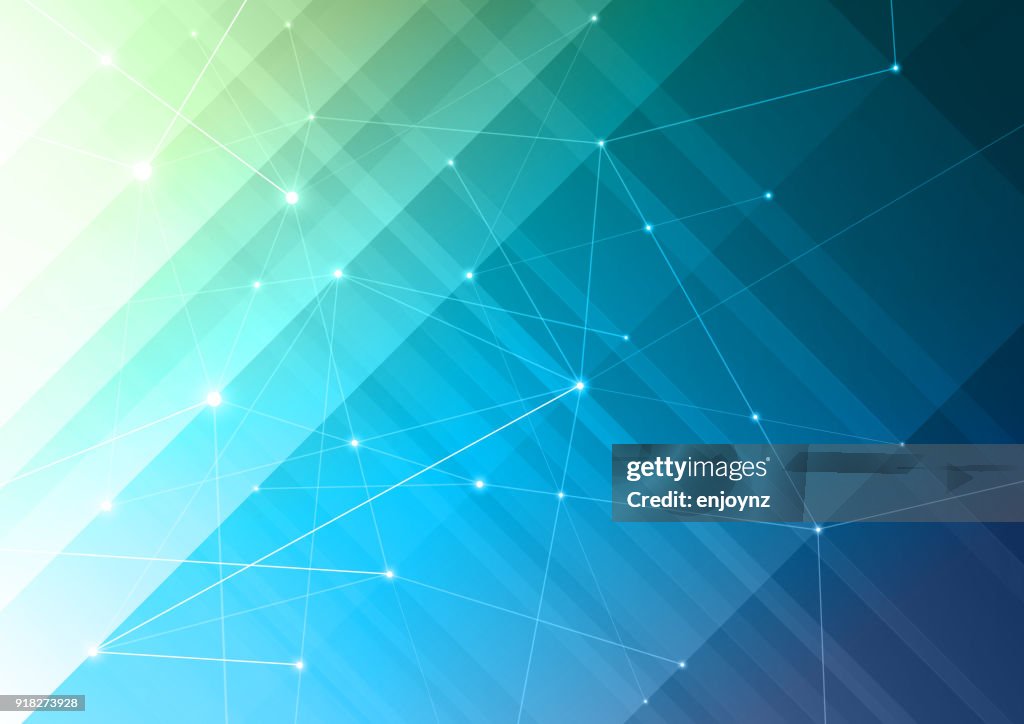 Digital network background