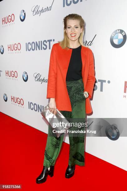 Nele Kiper attends the Young ICONs Award in cooperation with ICONIST at Spindler&Klatt on February 14, 2018 in Berlin, Germany.