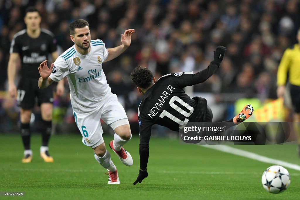 TOPSHOT-FBL-EUR-C1-REALMADRID-PSG