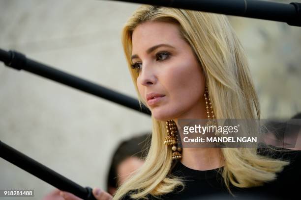 Advisor to US President Donald Trump, Ivanka Trump, is seen during a working session regarding opportunity zones following the recently signed tax...