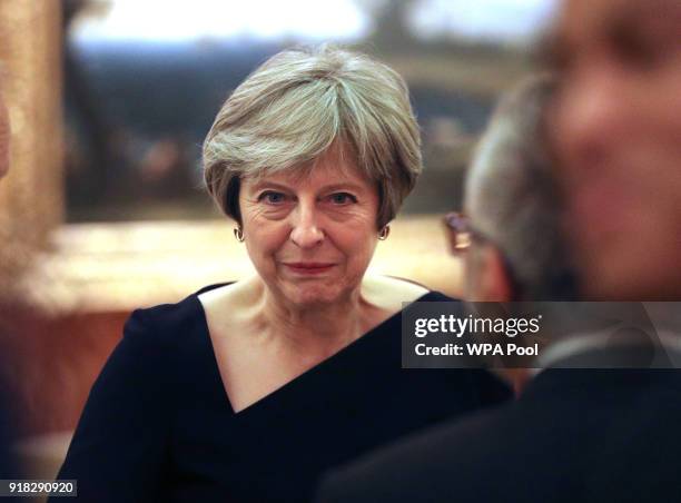 Prime Minister Theresa May attends a reception to celebrate the Commonwealth Diaspora community, in the lead up to the Commonwealth Heads of...