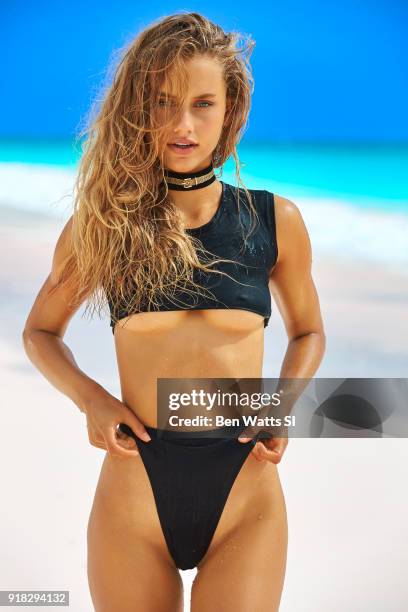 Swimsuit Issue 2018: Model Chase Carter poses for the 2018 Sports Illustrated swimsuit issue on August 19, 2017 in the Bahamas. PUBLISHED IMAGE....
