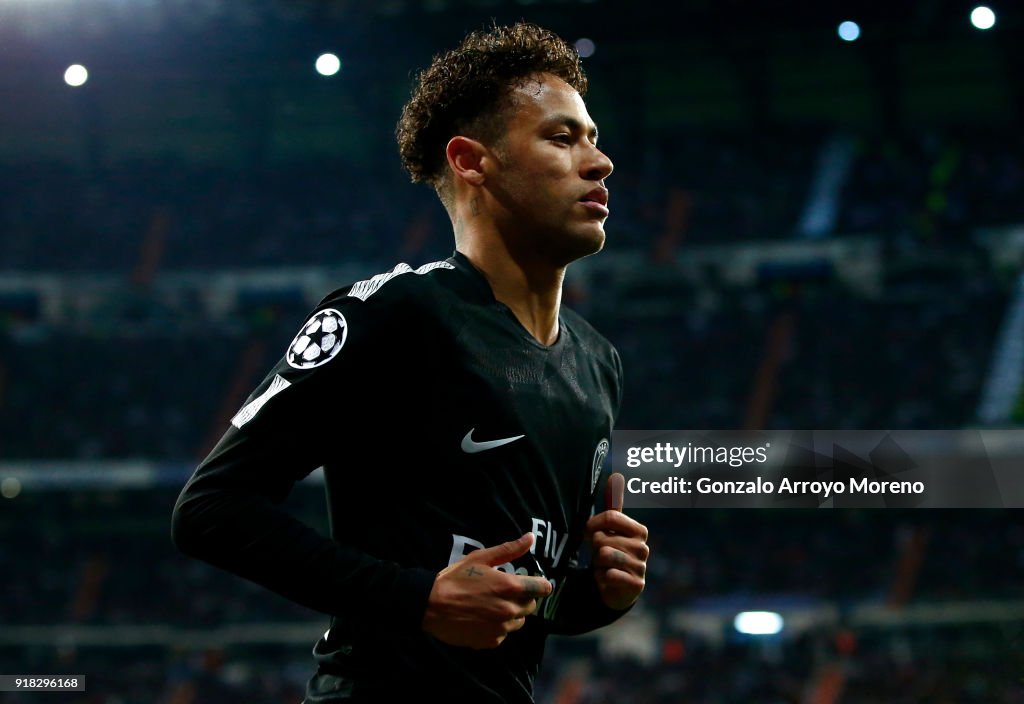 Real Madrid v Paris Saint-Germain - UEFA Champions League Round of 16: First Leg