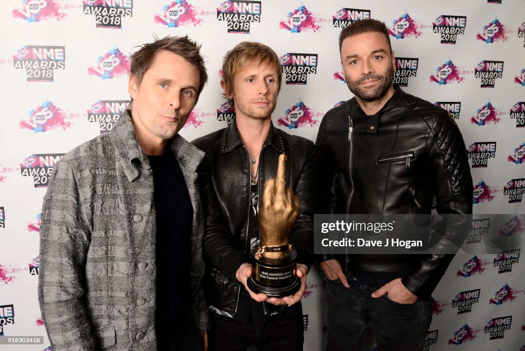 VO5 NME Awards - Winners Room