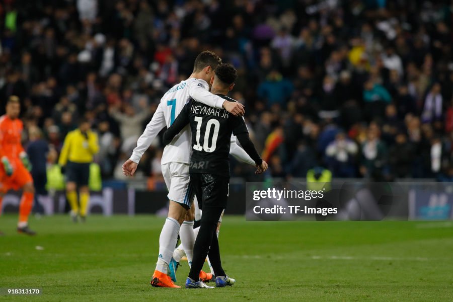 Real Madrid v Paris Saint-Germain - UEFA Champions League Round of 16: First Leg