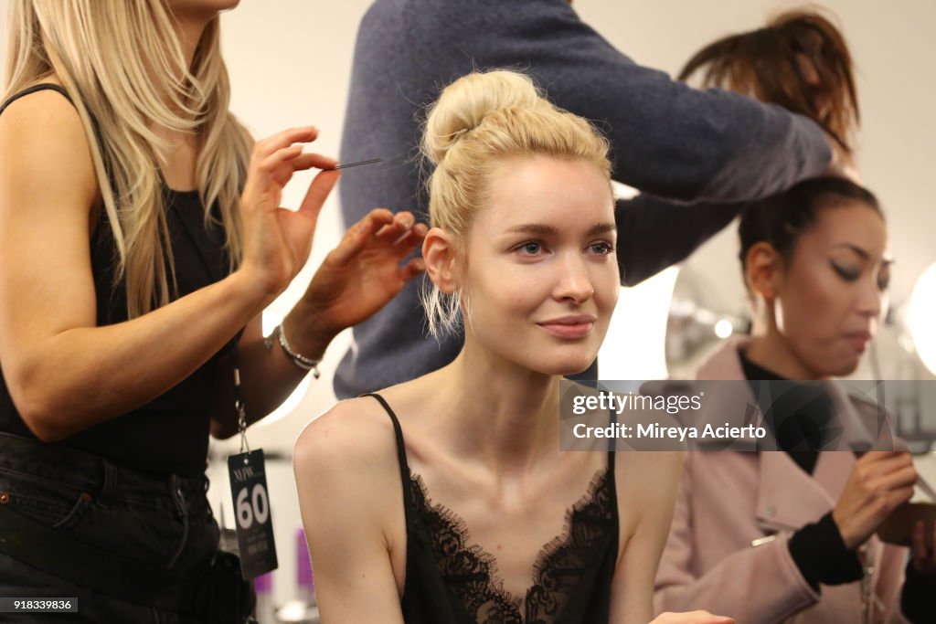 Irina Vitjaz - Backstage - February 2018 - New York Fashion Week: The Shows